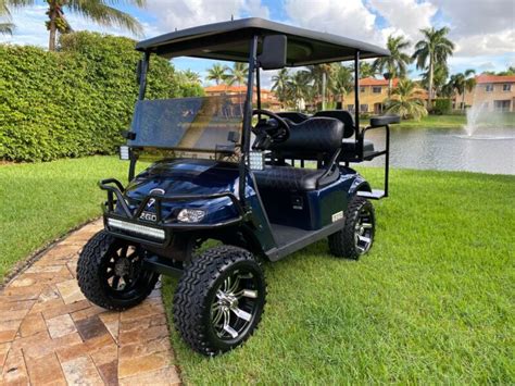 Cool Custom Ezgo Txt Gas 4 Passenger Golf Cart For Sale From United States