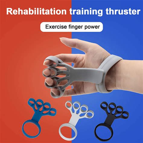 Silicone Grip Device Finger Exercise Stretcher Arthritis Hand Grip Trainer Strengthen