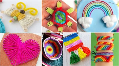 Easy Diy Yarn Crafts For Kids Kidpid