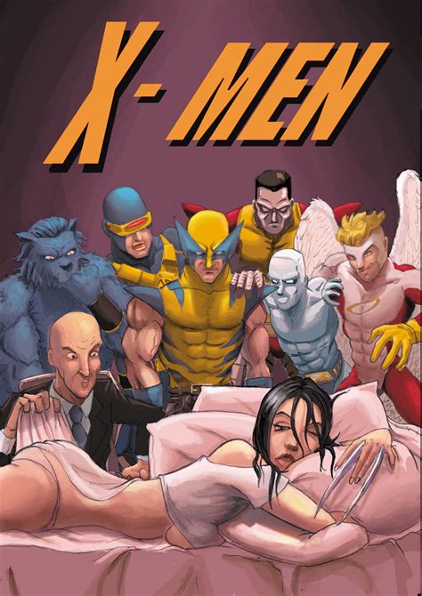 Post Angel Beast Colossus Cyclops Henry Mccoy Iceman Marvel Professor Xavier Wolverine X
