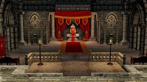 Room Size Of Throne Room In The Main Castle Would Be This Size And