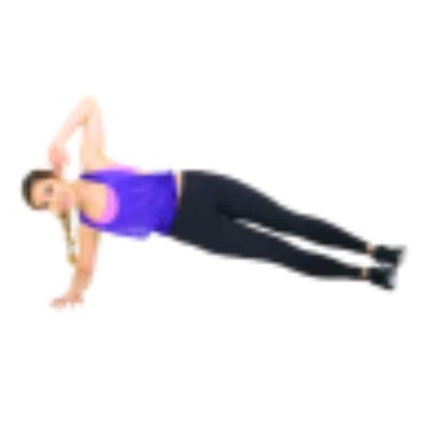 Side Plank Elbow Tap By Shew F Exercise How To Skimble