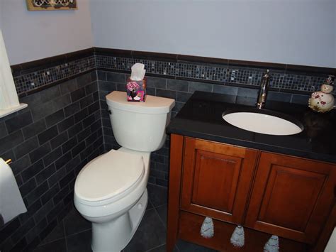 We did not find results for: Powder Room w/Black Absolute 3x6 Tile - Traditional ...