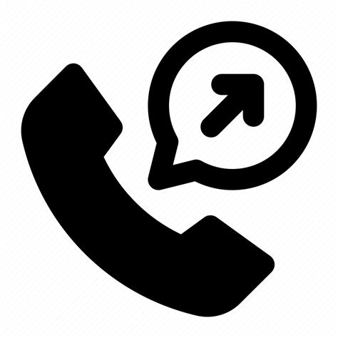 Chat Communication Call Outgoing Phone Icon Download On Iconfinder