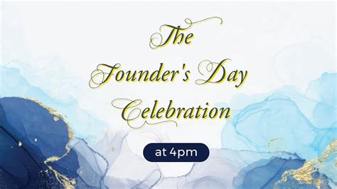 The Founders Day Celebration 2020 Youtube