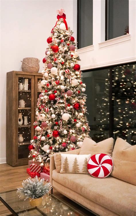 Candy Cane Themed Christmas Tree Epsilonbea