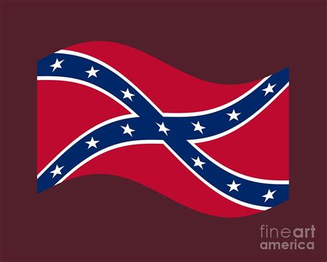 Confederate Naval Jack Flag Digital Art By Frederick Holiday Fine Art