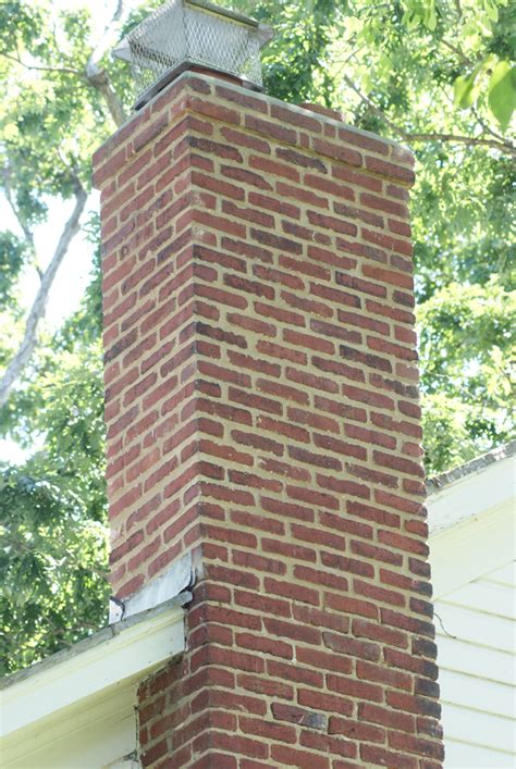 Historic Chimney Restored In Alcova Randals Masonry Restoration Llc