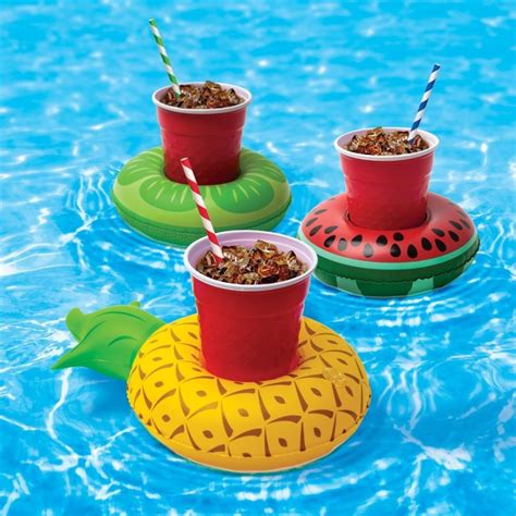 Bigmouth Inc Inflatable Pool Party Drink Floats Petagadget