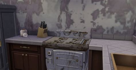 Mod The Sims Wcif Rusteddecayinghaunted House Furniture Sims 4