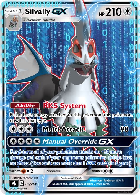 Silvally Is One Of My Favorite Pokemon Introduced In The 7th Generation