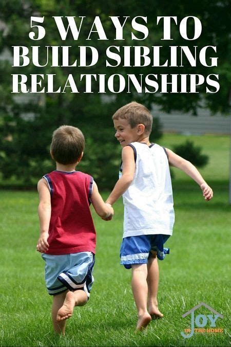 16 Sibling Relationship Building Activities Ideas Sibling