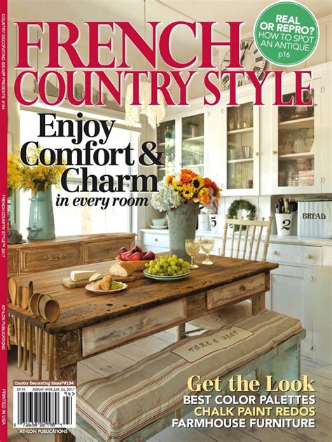 French Country Style Magazine Feature Cedar Hill Farmhouse Country