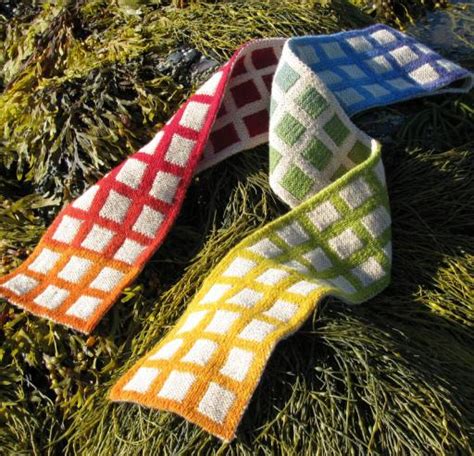 Double Knit Scarf Pattern A Knitting Blog