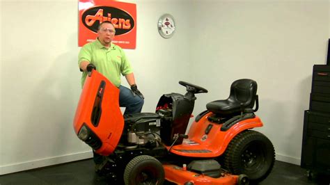 How to tell if your lawn mower battery is dead. Ariens Lawn Tractor Battery Maintenance - YouTube