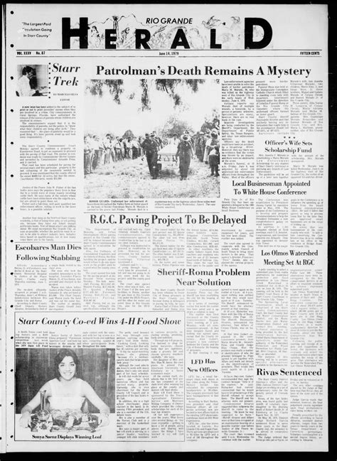 Rio Grande Herald (Rio Grande City, Tex.), Vol. 35, No. 87, Ed. 1