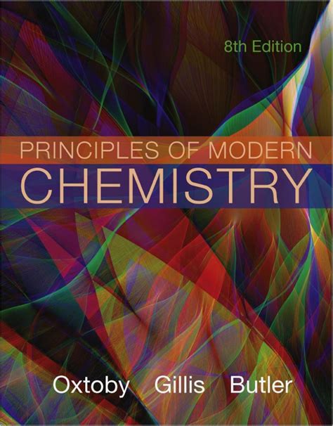 Free Download Principles Of Modern Chemistry 8th Ed By Oxtoby