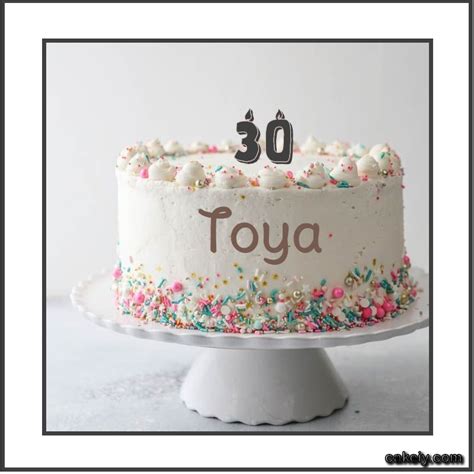 🎂 Happy Birthday Toya Cakes 🍰 Instant Free Download