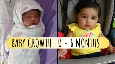 Baby Development 0 6 Months They Grow Up So Fast Youtube