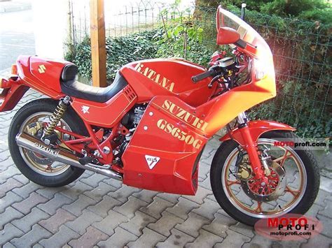 62 x 55.8 mm compression ratio: Suzuki GS 650 G Katana 1981 Specs and Photos