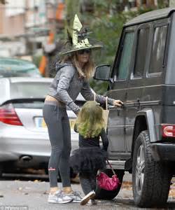 Abbey Clancy Takes Her Daughter Sophia To A Halloween Party And Wears