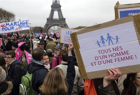 France Approves Same Sex Marriage In Final Vote Riot Police Readied