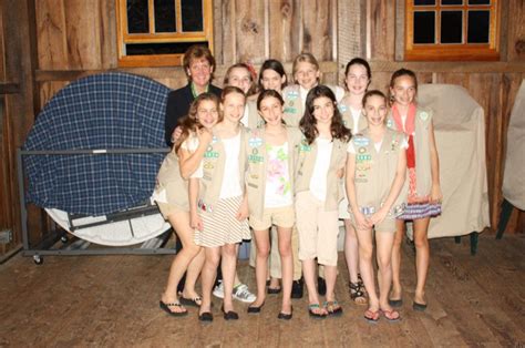 Girl Scout Troop Celebrates Silver Award Ceremony Sewickley Pa Patch