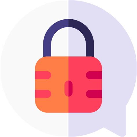 Privacy Basic Rounded Flat Icon