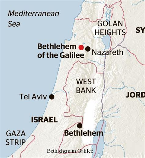Road From Nazareth To Bethlehem