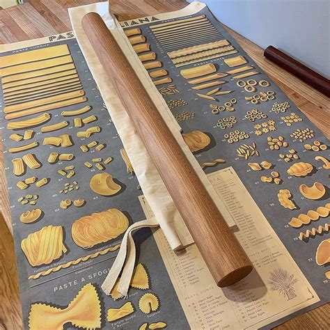 Handmade Mattarello Pasta Rolling Pin Italian Style