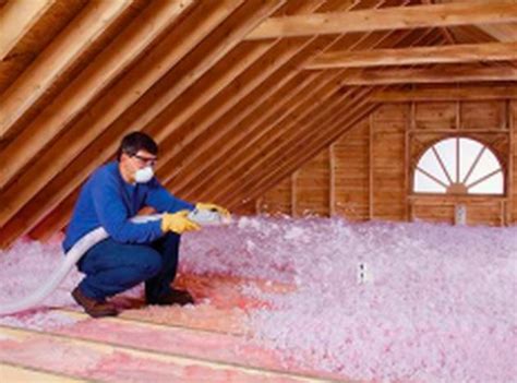 Begin laying in the insulation, starting at an area farthest from the attic access (image 1). How to Install Blown-In Insulation | Hunker
