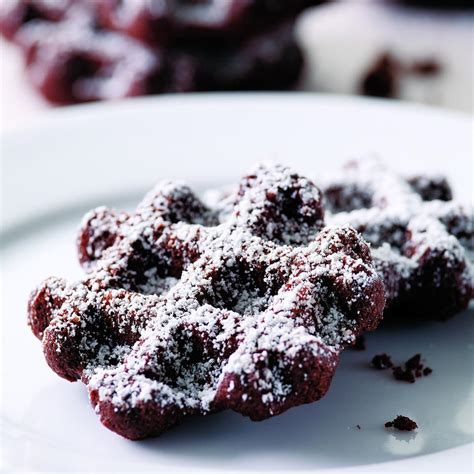 Coconut flour & cocoa biscuits. Healthy Christmas Holiday Recipes - EatingWell
