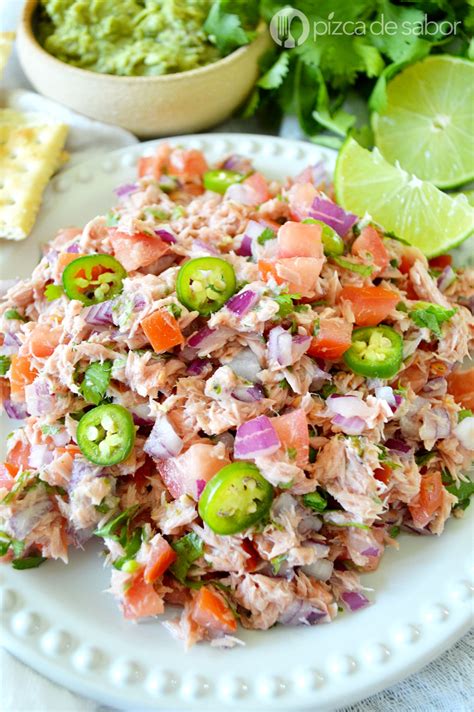 Ensalada De Atún A La Mexicana Pizca De Sabor