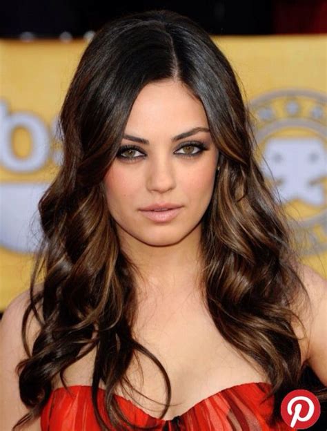 Mila Kunis Balayage Hair Styles 2014 Hair Styles Brown Hair Colors