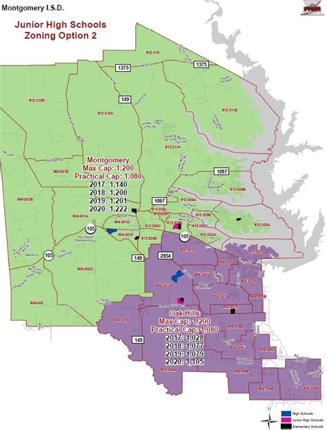 Montgomery Isd Approves Zoning Maps For New Schools