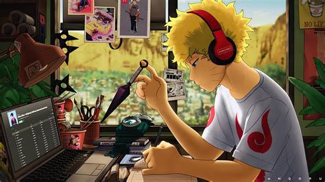 Yellow Anime Wallpaper Boy Anime Wallpaper Hd