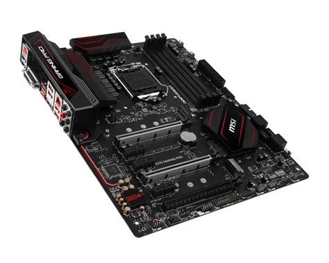 Msi Z270 Gaming Pro Motherboard Specifications On Motherboarddb