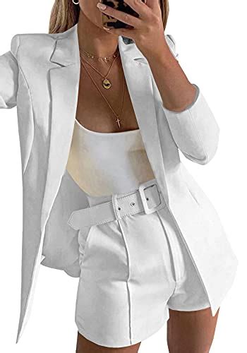 Best White Short Blazer Sets For Spring