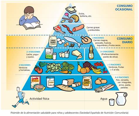 ¿cómo Entender La Pirámide Alimenticia Para Niños