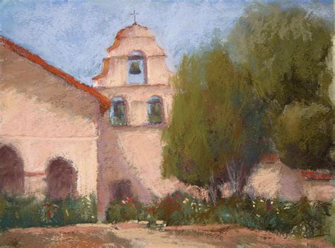 Mission San Juan Bautista Painting By Mary Stahl Fine Art America