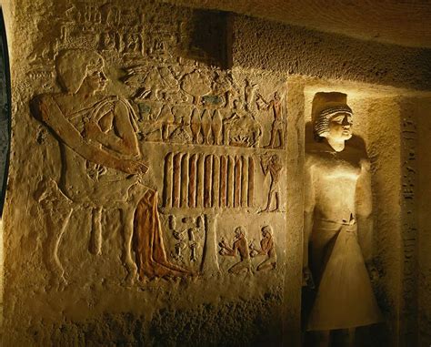 Tomb Of High Priest Aahsen Iasen Son Of Aah His Mother Early 12th Dynasty Middle Kingdom