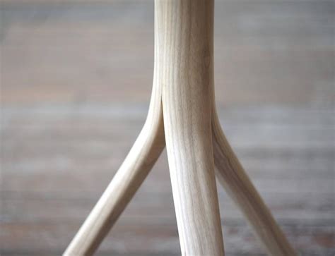 T07 Contemporary Side Table With Steam Bent Legs By Jason Lewis