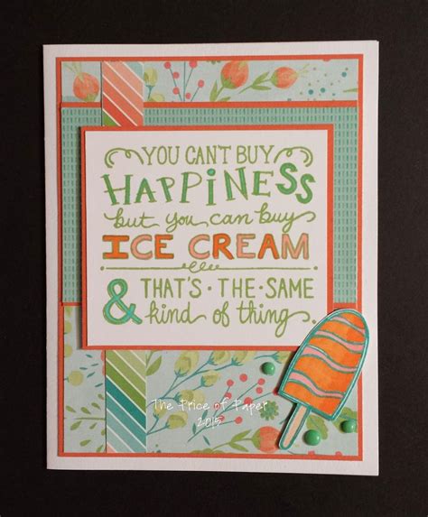 Stamp Of The Month Blog Hop June Ice Cream Dream Ctmh Cards