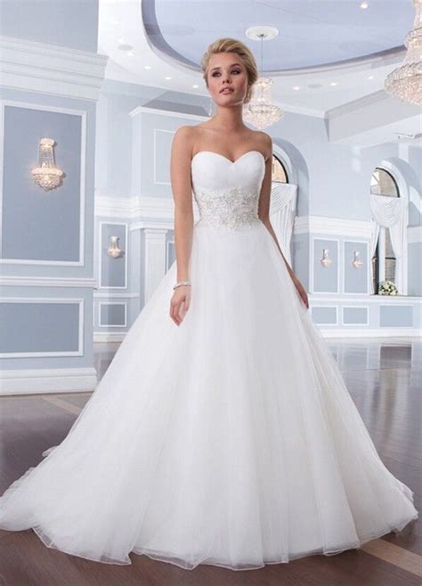 Sweetheart White Ivory Lace Wedding Dresses Kleider Hochzeit