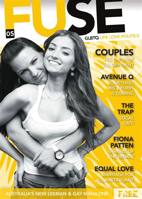 Fuse Gay And Lesbian Couples Girl Cover By Fuse Magazine Issuu