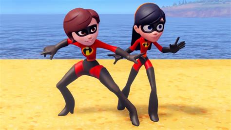 The Incredibles 2 Elastigirl Violet Floor Is Lava Superheroes Disney Infinity Gameplay Youtube