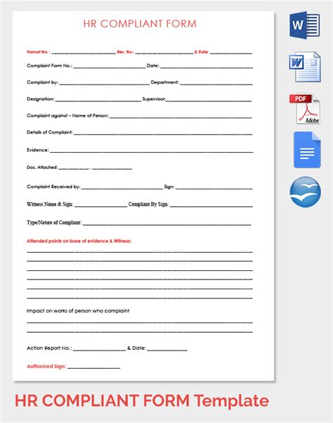 Free Hr Forms Templates Templates Printable Download