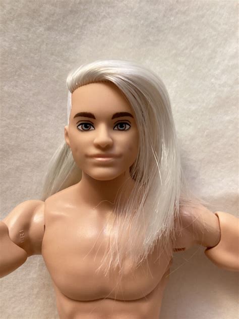 Barbie Hybrid Ken Doll Color Reveal Merman Head With Made To Move Buff