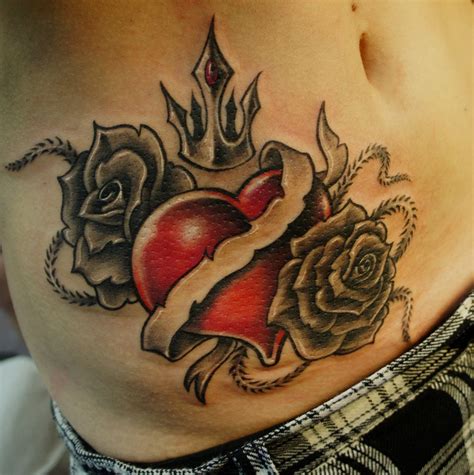 They can be worn just about anywhere, but are commonly tattooed as armbands, lower back, upper back, on ankles, or shoulders. Heart Tattoos Designs, Ideas and Meaning | Tattoos For You