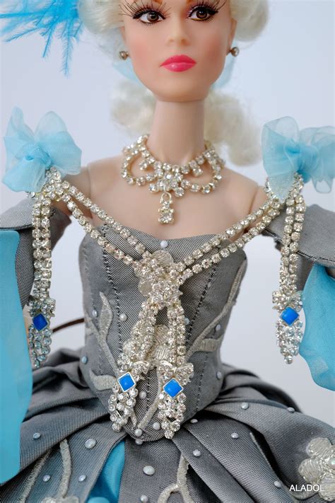 Marie Antoinettes Necklace Jewelry Dolls ООАК Glamour Dolls Marie